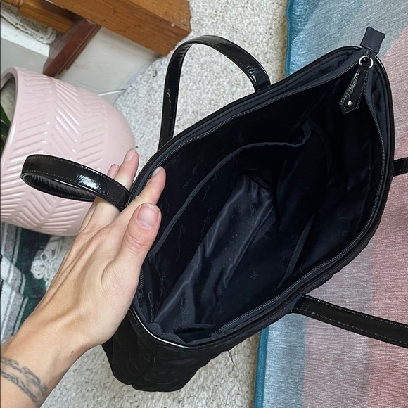 Vera Bradley Black Bohemian Quilted Lab Top Tote Carrying Case - Picture 11 of 11